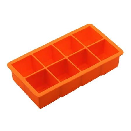 

Veki 8 Cavity Square Creative Household Food Grade Silicone Ice Mould United States Ice Tray