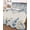 Blue, variant on Full Size Quilt Bedding Set, Blue Grey Eucalyptus Reversible Summer Quilt 3 Pieces, Farmhouse Weeping Leaves on Linen Lightweight Bedspreads Coverlets with 2 Pillow Shams for All Seasons