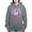 Graphite Gray, variant on CafePress - Adorable Floral Unicorn Sweatshirt - Pullover Hoodie, Classic & Comfortable Hooded Sweatshirt