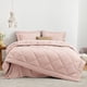 thumbnail image 2 of Juego de edredón Love's Cabin Pink para cama individual de 5 piezas en una bolsa, 2 of 6