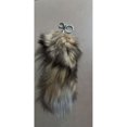 thumbnail image 6 of Latrodar Cute Tail Keychain Pendant Women Key Pompoms Key Chains Khaki, 6 of 9