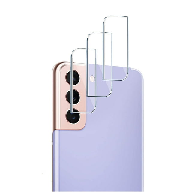 EGNMCR For S21 Clear Tempered Glass Screen Rear Camera Lens Protector Film Glass Screen