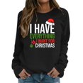 thumbnail image 2 of Christmas Sweatshirt for Men Women Long Sleeve Loose Casual Crewneck Pullover Sweatshirts for Couples, 2 of 5