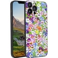 thumbnail image 1 of Compatible with iPhone 13 Pro Phone Case, Pansies-533 Case Silicone Protective for Teen Girl Boy Case for iPhone 13 Pro, 1 of 1