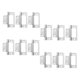 thumbnail image 5 of unbranded 12Ud Bisagras De Puerta De Inoxidable Silenciosas Para Muebles Con Empotrado Y Alta Resistencia, 5 of 8