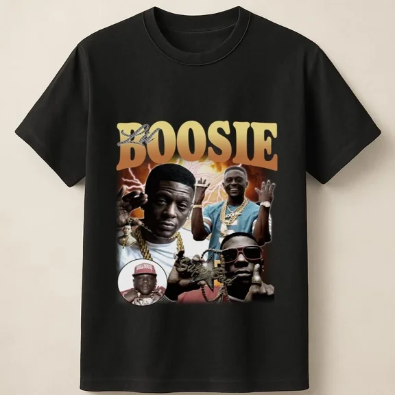 RARE Boosie Rap Collage Print for Throwback Music Lovers Unisex T Shirt