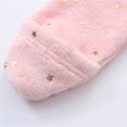 thumbnail image 4 of Newborn Baby Bear Ears Romper Soft Flannel Floral Hooded Onesie Zipper Winter Warm Infant Jumpsuit Newborn Footie Bodysuit 3-12 Months, 4 of 9