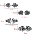 thumbnail image 3 of 4 Pares de Cierre de Capa Medieval Yinane Clip de Broche de Suéter Vintage, 3 of 8