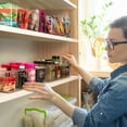 thumbnail image 6 of BAODELI Plastic Pantry Organization and Storage Bins with Dividers & Lids – Perfect Kitchen Organization or Kitchen Storage – Fridge Organizer, Refrigerator Bins, Cabinet Organizers, 4 Pack, 6 of 6