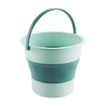 thumbnail image 1 of Cubo plegable de 5/10 l, cubo de lavado ligero para lavado de coches al aire libre (verde 10 l), 1 of 3
