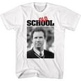 thumbnail image 1 of Old School Frank & Logo White Adult T-Shirt, 1 of 2