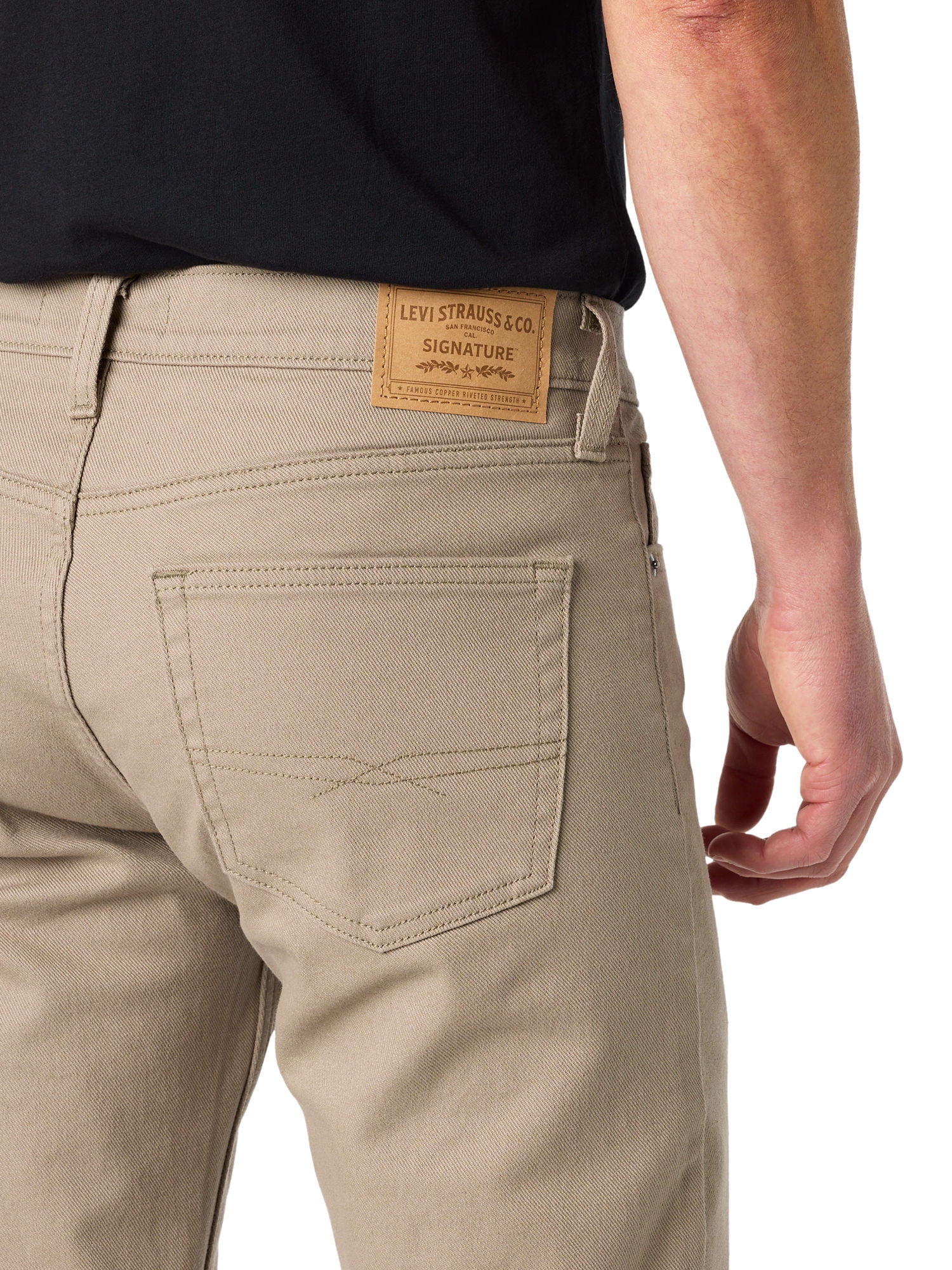 Levi Strauss Signature Men's and Big and Tall Slim Fit Jeans