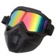 thumbnail image 2 of Máscara de soldador resistente al polvo, corte, esmerilado, antisalpicaduras, casco de soldadura Barbilla redonda coloreada, 2 of 9