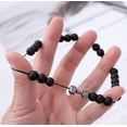 thumbnail image 5 of Collar Con Dije Disco Pesa Cadena Acero Inoxidable Negro, 5 of 5