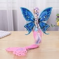 thumbnail image 2 of Muñeca Sirena Nadadora Juguete Clásico Mágico para Niñas Con Mariposa, 2 of 9