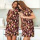 thumbnail image 4 of Easygdp Ice Cream Cake Camisón de manga corta para mujer, informal, estampado, 4 of 6