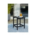 thumbnail image 2 of Signature Design by Ashley Outdoor Sundown Treasure HDPE End Table, Black, 2 of 5