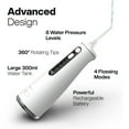 thumbnail image 4 of AquaSonic Elite Water Flosser - 300ml Tank, 4 Modes, 8 Pressures, 4 Tips, Waterproof - White, 4 of 7