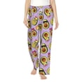 thumbnail image 2 of Picia Cartoon Avocados Womens Soft Woven Cotton Elastic Waistband Sleep Pajama Pant Lounge Sleep Pant With Pockets And Drawstring-Large, 2 of 9