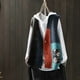 thumbnail image 5 of Spring and Autumn Women's Cardigan V-neck Sleeveless Button Print Panel Vintage Knitted Vest Fashion Casual Sweater Tank Tops, 5 of 5