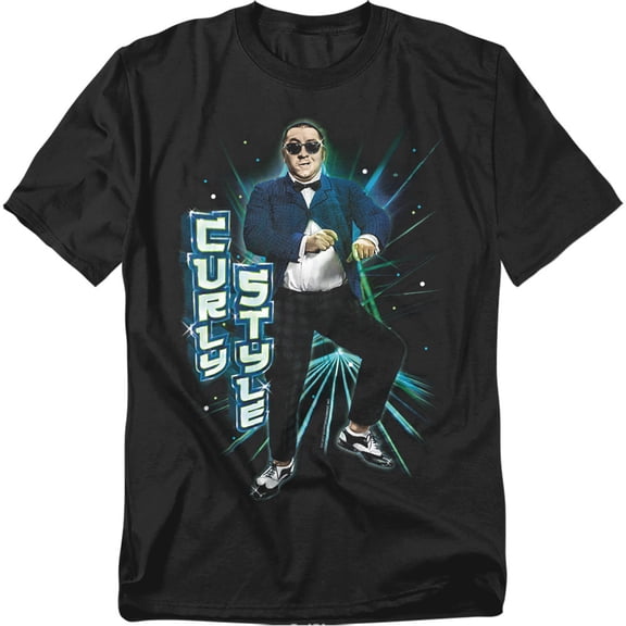 Three Stooges T-Shirt Curly Style Unisex Graphic Tee For Men & Women