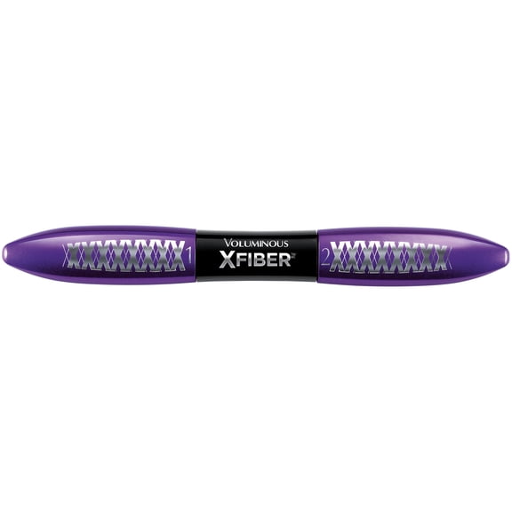 L'Oreal Paris Voluminous X Fiber Washable Mascara, Soft Black