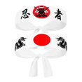 thumbnail image 1 of 2Pcs Japanese Sushi Chef Karate Headband Head Bands Japanese Chef Headband Karate Headband, 1 of 4