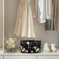 thumbnail image 4 of HELLHERO Light Clothes Iron Storage Case Skulls Daisies Easy Storage Cleaning Fits Traveling Outing Halloween(Bag Only), 4 of 6