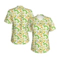 thumbnail image 3 of Yiaed St Patrick's Day1 Print Women's T Shirt V-Neck Short Sleeve Shirt Casual Breathable Tee Summer Tops-, 3 of 5