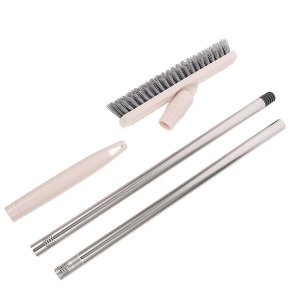 Raindrops 1Pcs Long Handle Floor Scrubber for Bathrooms and Floors 35.4x8.7in