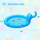 thumbnail image 4 of Alberca inflable con forma de elefante para niños, diseño plegable y portátil, material PVC resistente y elástico, ideal para juegos acuáticos al aire libre., 4 of 6