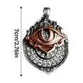 thumbnail image 3 of All-Seeing Eye Card Pendant Necklace, Mystic Divination Jewelry Featuring An All-Seeing Eye With Tarot Vision Inspired Design For Spiritual Guidance And Fate Insights, Handcrafted, 3 of 7