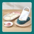 thumbnail image 3 of Kearding Envoltura para hacer bolas de hervida de plástico, lavable, portátil, ligera, para prensar masas, prensador, herramientas de Cocina y Comedor Naranja, 3 of 6