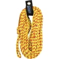 thumbnail image 2 of CWB Connelly Proline 60 Foot 2 Ride Tube Rope with Braided Neoprene, Volt Red, 2 of 2