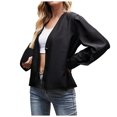 thumbnail image 2 of Puntoco New Women's One Button Slim Business Solid Short Blazer Traje Chaqueta Traje Liquidación Puntoco Puntoco-1217, 2 of 7