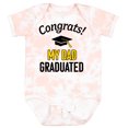 thumbnail image 3 of Inktastic Congrats My Dad Graduated with Cap Boys or Girls Baby Bodysuit, 3 of 5
