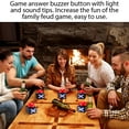 thumbnail image 4 of New Game Answer Buzzer Alarm Button With Sound Light Trivia Quiz Got Talent Buzzer, 4 of 8