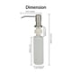 thumbnail image 4 of 300ML Stainless Steel Soap Dispenser Kitchen Sink Soap Hand Liquid Pump Bottle, 4 of 5