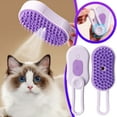 thumbnail image 1 of Pet Comb Cat Dog Spray Brush Massage Comb One Button Spray Fly(Handle Pet Brush, 1 of 7