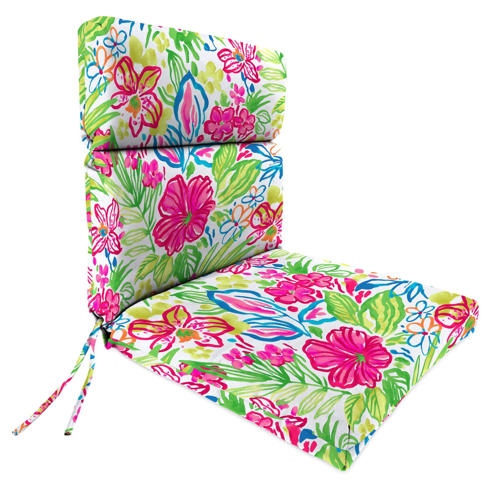Jordan Manufacturing 44 in. Double Hinged Outdoor Valeda Chair Cushion