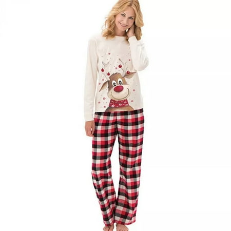 

HESHENG Christmas Pajamas for Family Matching Christmas Pjs for Family Matching Family Christmas Pajamas Xmas Sleepwear