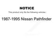 thumbnail image 2 of TOR Front Rear Suspension Stabilizer Bar Link Kit for Car 1987-1995 Nissan Pathfinder - Left Right Side (Driver Passenger) KTR-102138, 2 of 2