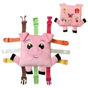 Buckle Toy - Boink Pig - Learning Activity Toy for Toddlers Ages 1 2 3 4