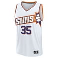 thumbnail image 2 of Youth Fanatics Kevin Durant White Phoenix Suns Fast Break Replica Player Jersey - Association Edition, 2 of 3