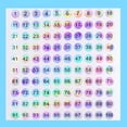 thumbnail image 4 of Number Sticker Label For Nail Polish Color Gel Marking Numbering Digi New I6, 4 of 8