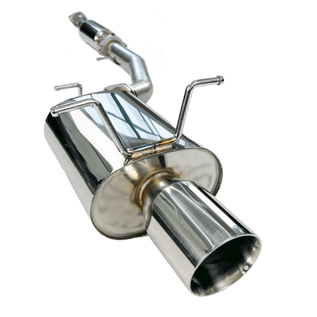 Catback Exhaust Kit for 87-92 Toyota Supra with Dual-Wall Angle Cut Tips