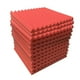 thumbnail image 2 of Panel de Espuma Acústica 30x30cm perfecl Acolchado a Prueba de Sonido Amortiguación de Ruido de Pared de Absorción de Sonido Home Stu rojo, 2 of 8