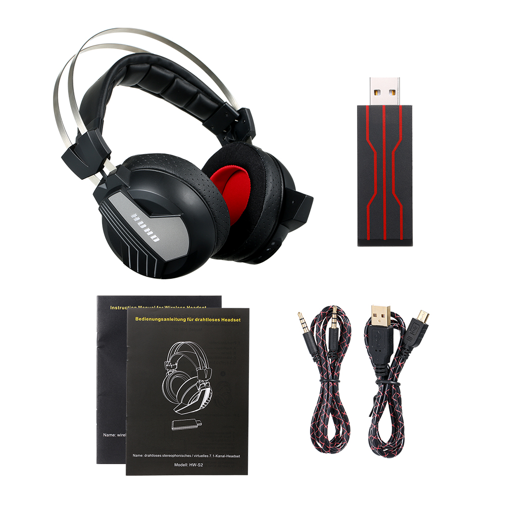 HUHD High-tech Wireless Gaming Headset 