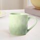 thumbnail image 4 of Taza de cerámica degradada | Taza de desayuno estilo crema | Color de esmalte personalizable | Diseño apilable que ahorra espacio | Colores variados: amarillo, verde, morado, azul | 13x9x8.9cm | 1, 4 of 6