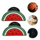 thumbnail image 4 of 3 piezas de sandía esmelón alfilador lindo alfileres en forma de fruta broche broche alfilador de ratelaje para collar de cumpleaños de verano hawaianos bolsos, 4 of 7